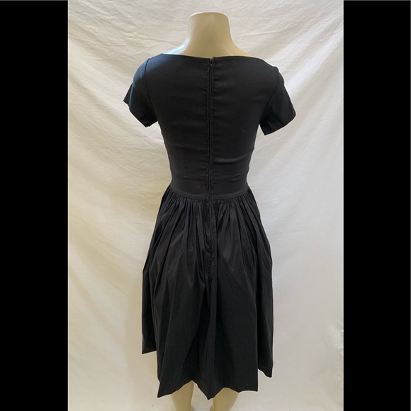 NWT Pinup Couture Size Small Black Short Sleeve Fit & Flare Dress - Picture 6 of 11